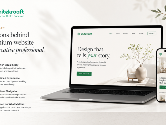 Design Diary: Decisions Behind a Premium Website