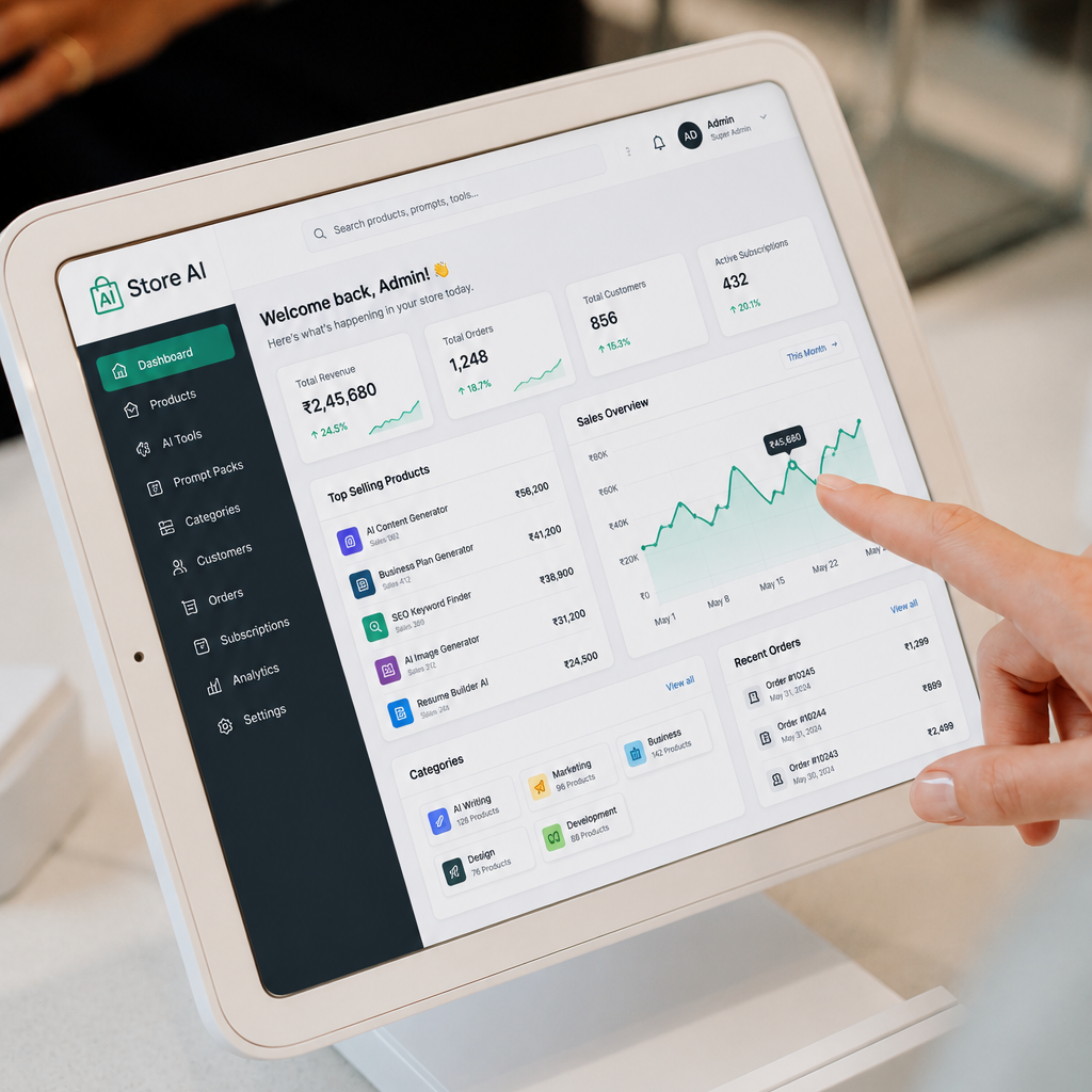 Store AI - Digital store from Whitekraaft Solutions